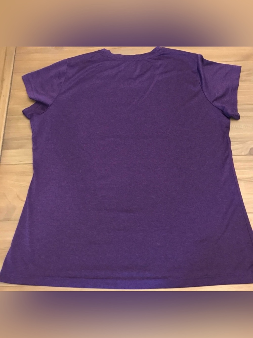 🔴 CLEARANCE 🏃‍♀️ CHAMPION PURPLE SLEEVELESS ATHLETIC DRI-FIT TSHIRT Women’s XXL - Picture 2 of 7